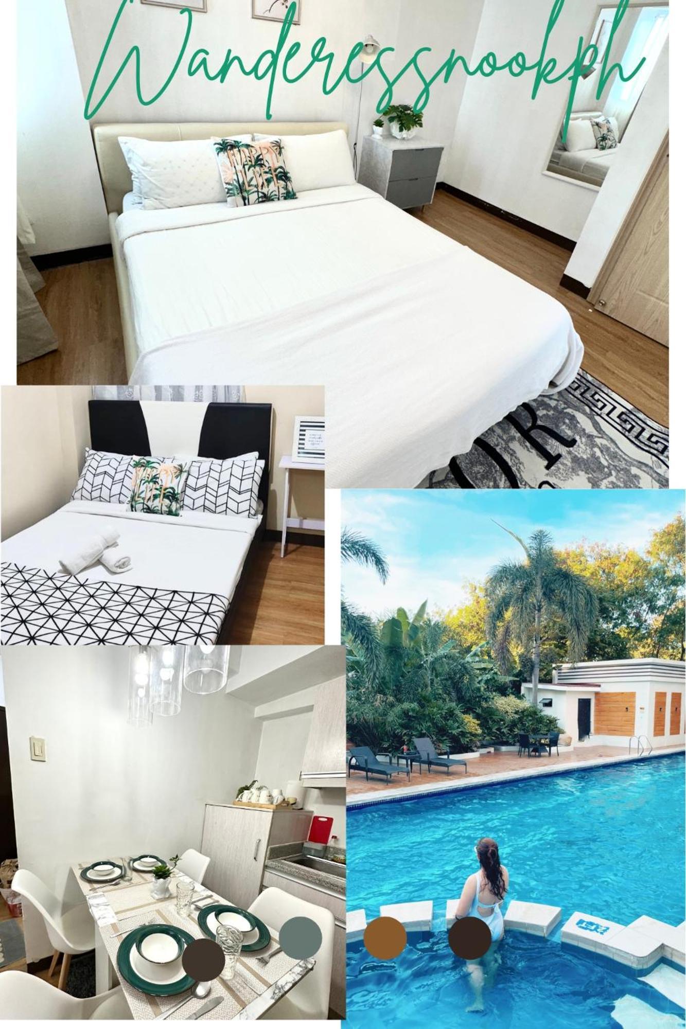 Lancris Residences 2 Bedroom Entire Apartment Near Airport With Pool Paranaque City Zewnętrze zdjęcie